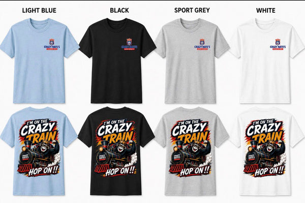 Crazy Train T-Shirt - Pre-Orders