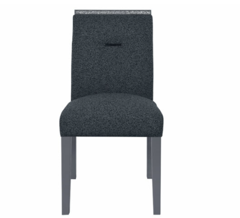 Monaco Bar Table Dark Grey + Monaco Bar Stools Dark Grey