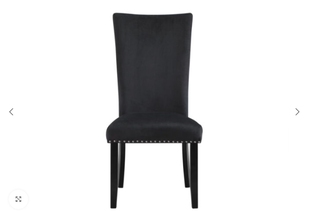 D03 Dinning Table + D03 Dinning Chair Black