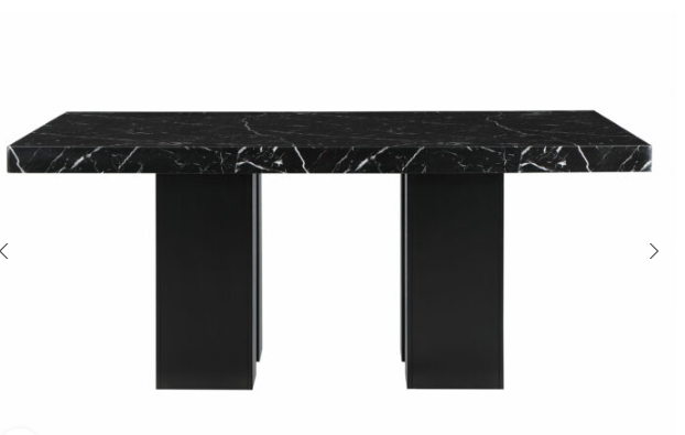 D03 Dinning Table + D8685 Dinning Chair Grey