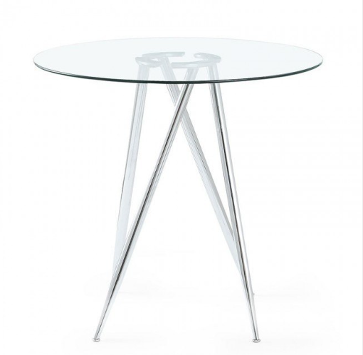 D1503 Bar Table + D1446Bar Stool - White