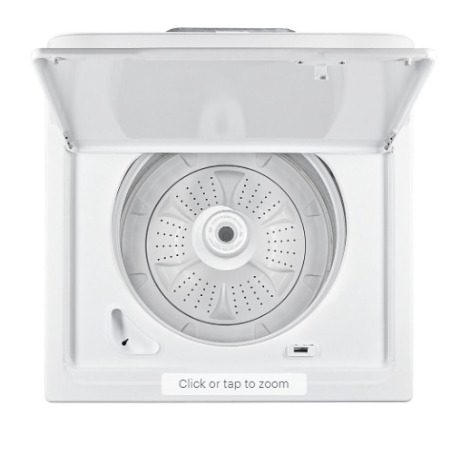 Amana - 3.8 Cu. Ft. High Efficiency Top Load Washer with with High-Efficiency Agitator - White