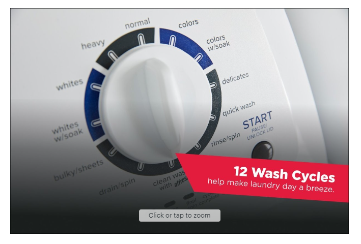 Amana - 3.8 Cu. Ft. High Efficiency Top Load Washer with with High-Efficiency Agitator - White