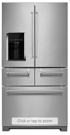KitchenAid - 25.8 Cu. Ft. 5-Door French Door Refrigerator - Stainless Steel