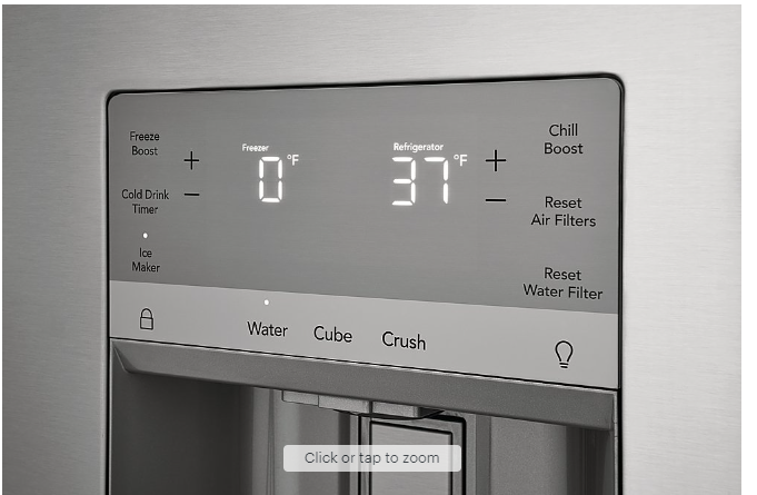 Frigidaire - Gallery 27.8 Cu. Ft. French Door Refrigerator - Stainless Steel