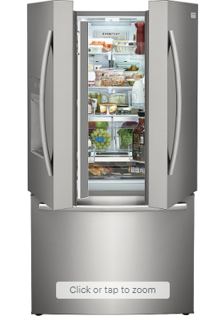Frigidaire - Gallery 27.8 Cu. Ft. French Door Refrigerator - Stainless Steel