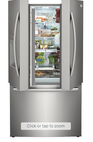 Frigidaire - Gallery 27.8 Cu. Ft. French Door Refrigerator - Stainless Steel