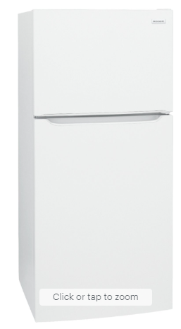Frigidaire - 18.3 Cu. Ft. Top-Freezer Refrigerator - White