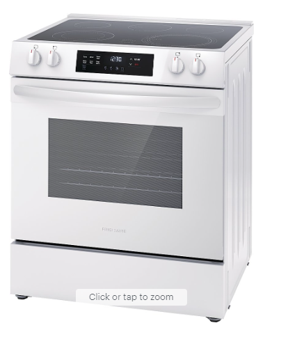 Frigidaire - 5.3 Cu. Ft. Freestanding Electric Range - White