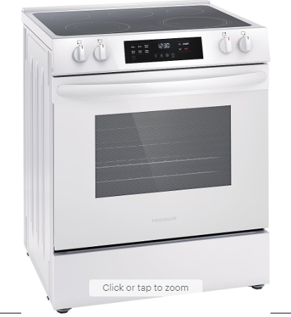 Frigidaire - 5.3 Cu. Ft. Freestanding Electric Range - White