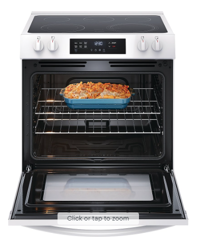 Frigidaire - 5.3 Cu. Ft. Freestanding Electric Range - White