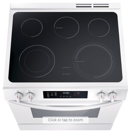 Frigidaire - 5.3 Cu. Ft. Freestanding Electric Range - White