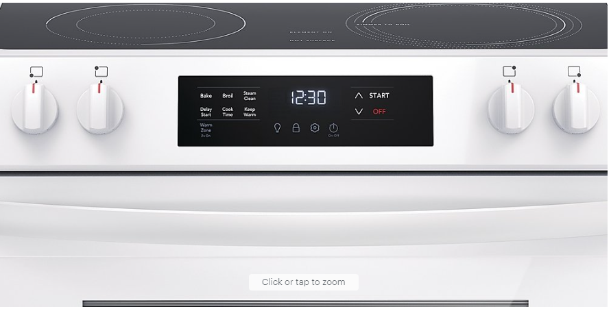 Frigidaire - 5.3 Cu. Ft. Freestanding Electric Range - White