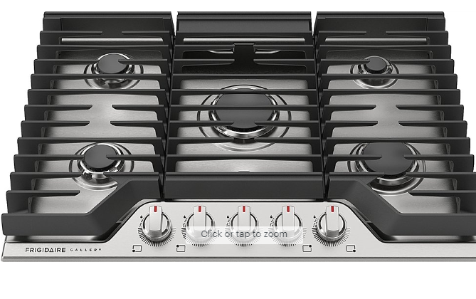 Frigidaire - Gallery 30" Gas Cooktop - Stainless Steel