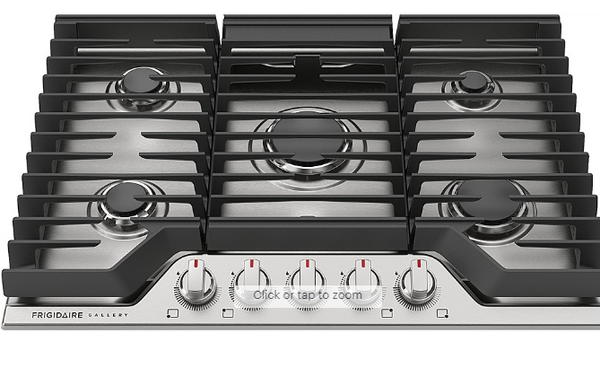 Frigidaire - Gallery 30" Gas Cooktop - Stainless Steel