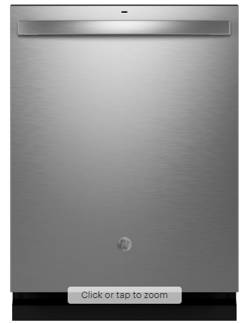 Profile 24"Top Control Fingerprint Resistant Dishwasher with Stainless Steel Interior Dishwasher with Sanitize Cycle - Stainless Steel
