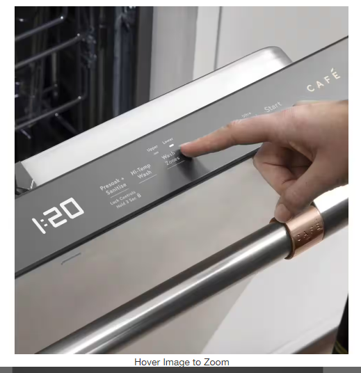 24 in. Built-In Top Control Stainless Steel Dishwasher w/Stainless Steel Tub, 3rd Rack, 48 dBA