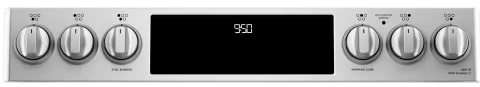 Café - 6.7 Cu. Ft. Slide-In Double Oven Electric Induction Convection Range, Customizable - Stainless Steel