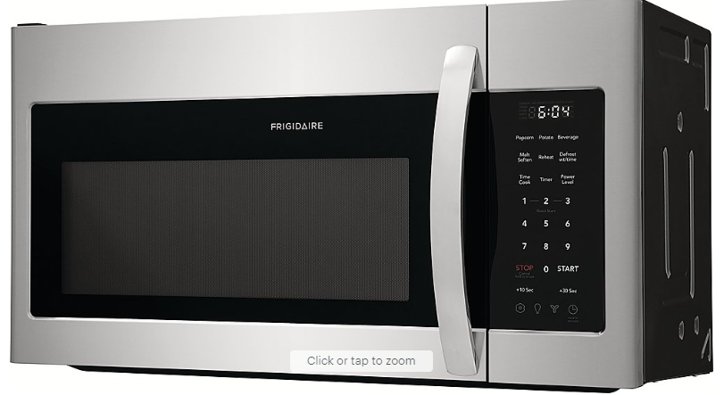 Frigidaire - 1.8 Cu. Ft. Over-The-Range Microwave - Stainless Steel