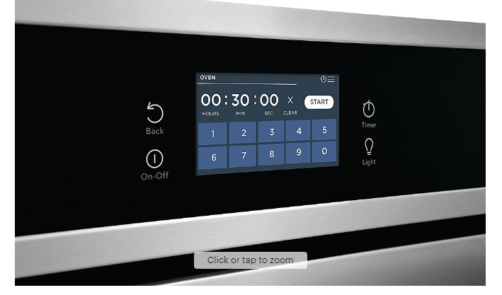 Frigidaire - 30" Built-in Single Electric Wall Oven with Fan Convection - Stainless Steel