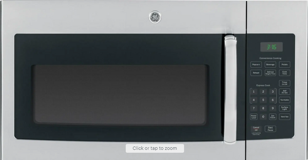 GE 1.6 cu.ft. Stainless Steel Over-the-Range Microwave