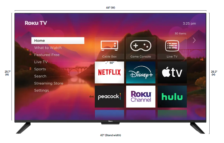 TCL 50" Class 4 Serie 4k UHD HDR Smart TV with Google TV