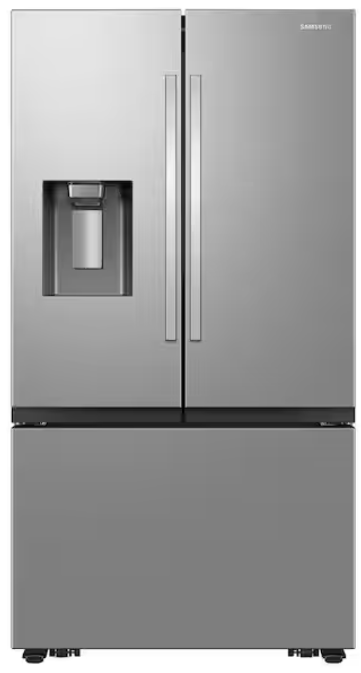 Samsung 36 in. 31 cu. ft. Mega Capacity Standard Depth Door French Door Refrigerator in Stainless Steel with Four Types of Ice