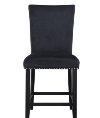 D04Bar Table BLK + D04 Bar Stools  BLAK