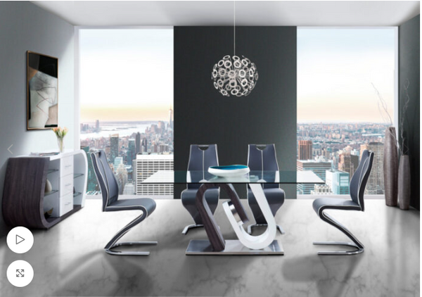 D1628 Dinning Table + D4127 Dinning Chair