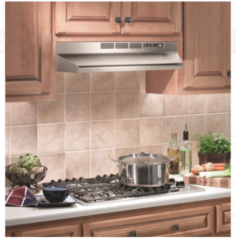 30" stainless steel ductless Hood