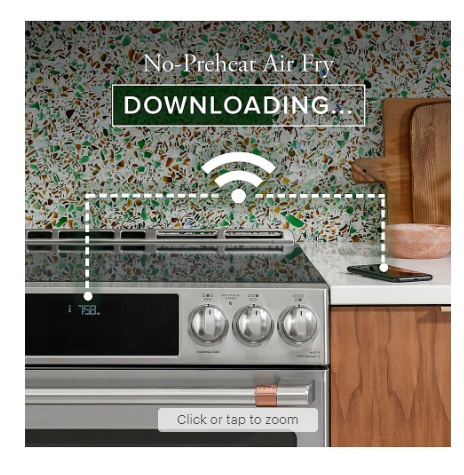 Café - 6.7 Cu. Ft. Slide-In Double Oven Electric True Convection Range with Built-In Wi-Fi, Customizable - Stainless Steel