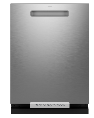 GE Profile - 24" Top Control Dishwasher with Microband Antimicrobial Protection and Sanitize Cycle - Stainless Steel