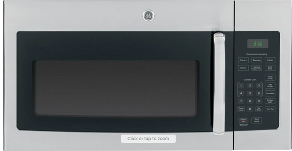GE - 1.6 Cu. Ft. Over-the-Range Microwave - Stainless Steel