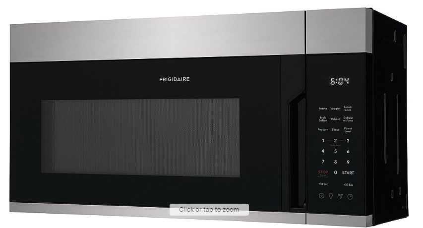 Frigidaire - 1.8 Cu. Ft. Over-The-Range Microwave - Stainless Steel