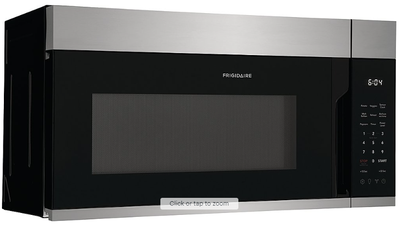 Frigidaire - 1.8 Cu. Ft. Over-The-Range Microwave - Stainless Steel