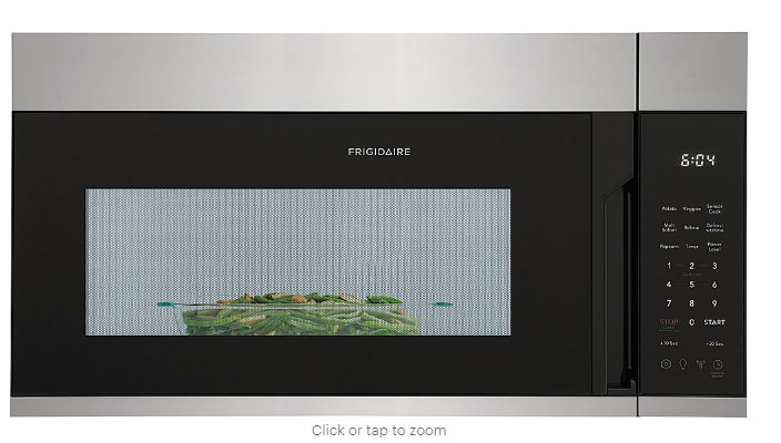 Frigidaire - 1.8 Cu. Ft. Over-The-Range Microwave - Stainless Steel